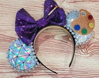 Minnie ears Epcot inspired