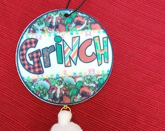 Grinch Air Freshener Stocking Stuffer