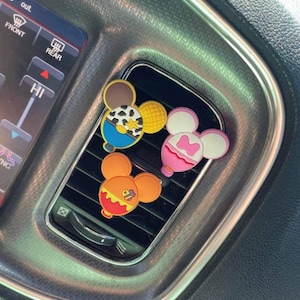 Disney inspired car air vent air freshener clip Disney scented