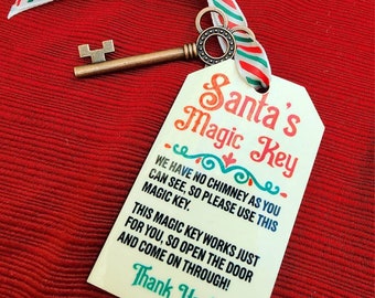 Santas Magic Key Stocking Stuffer Christmas Present