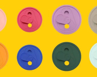 Silicone Glass Can Lid