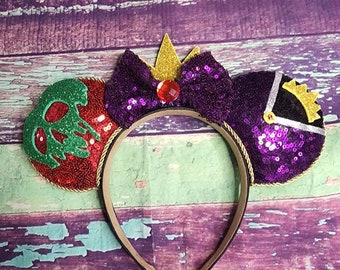 Evil Queen ears villain mouse ears