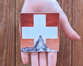 The Matterhorn Vinyl Sticker