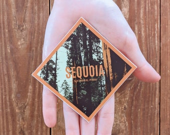 Sequoia National Park Vinyl Sticker
