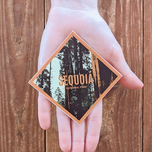 Sequoia National Park Vinyl Sticker