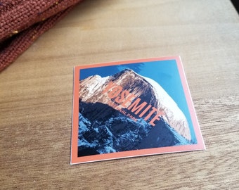 Yosemite National Park Vinyl Sticker