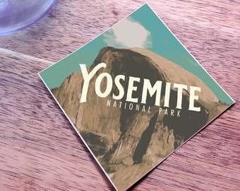 Yosemite National Park Vinyl Sticker
