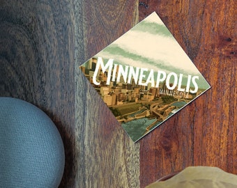 Minneapolis, Minnesota Vinyl Sticker