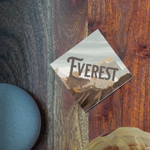 Mt Everest Vinyl Sticker