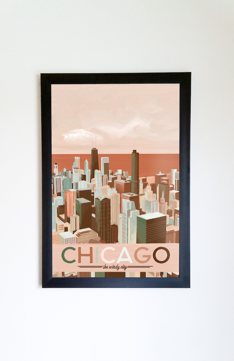 Chicago Illinois Poster