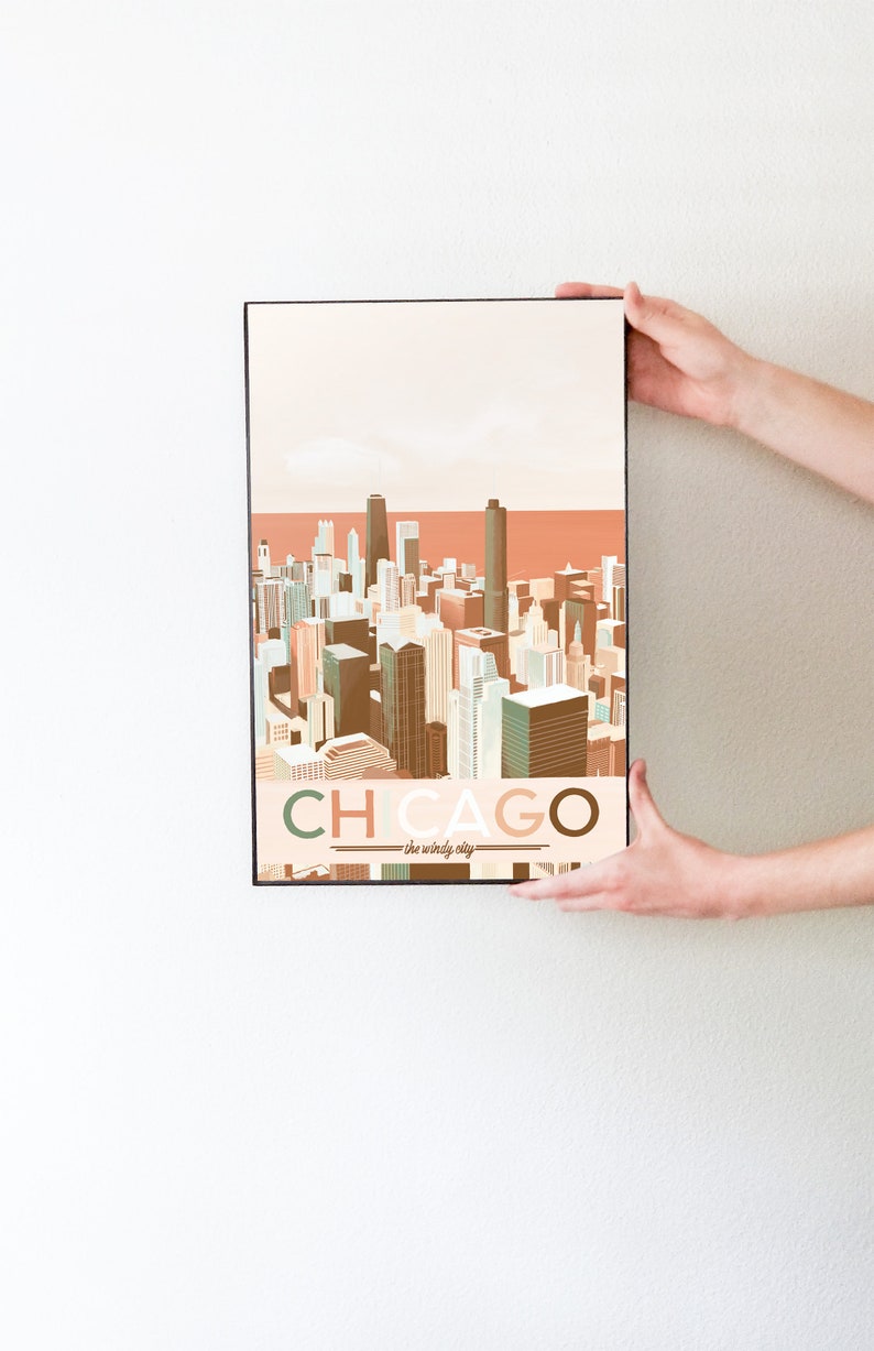 Chicago Illinois Poster
