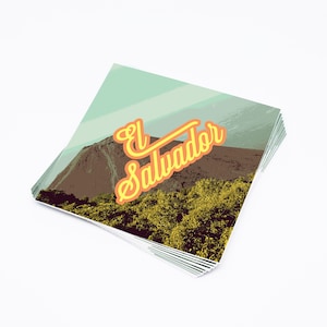Izalco, El Salvador Vinyl Sticker