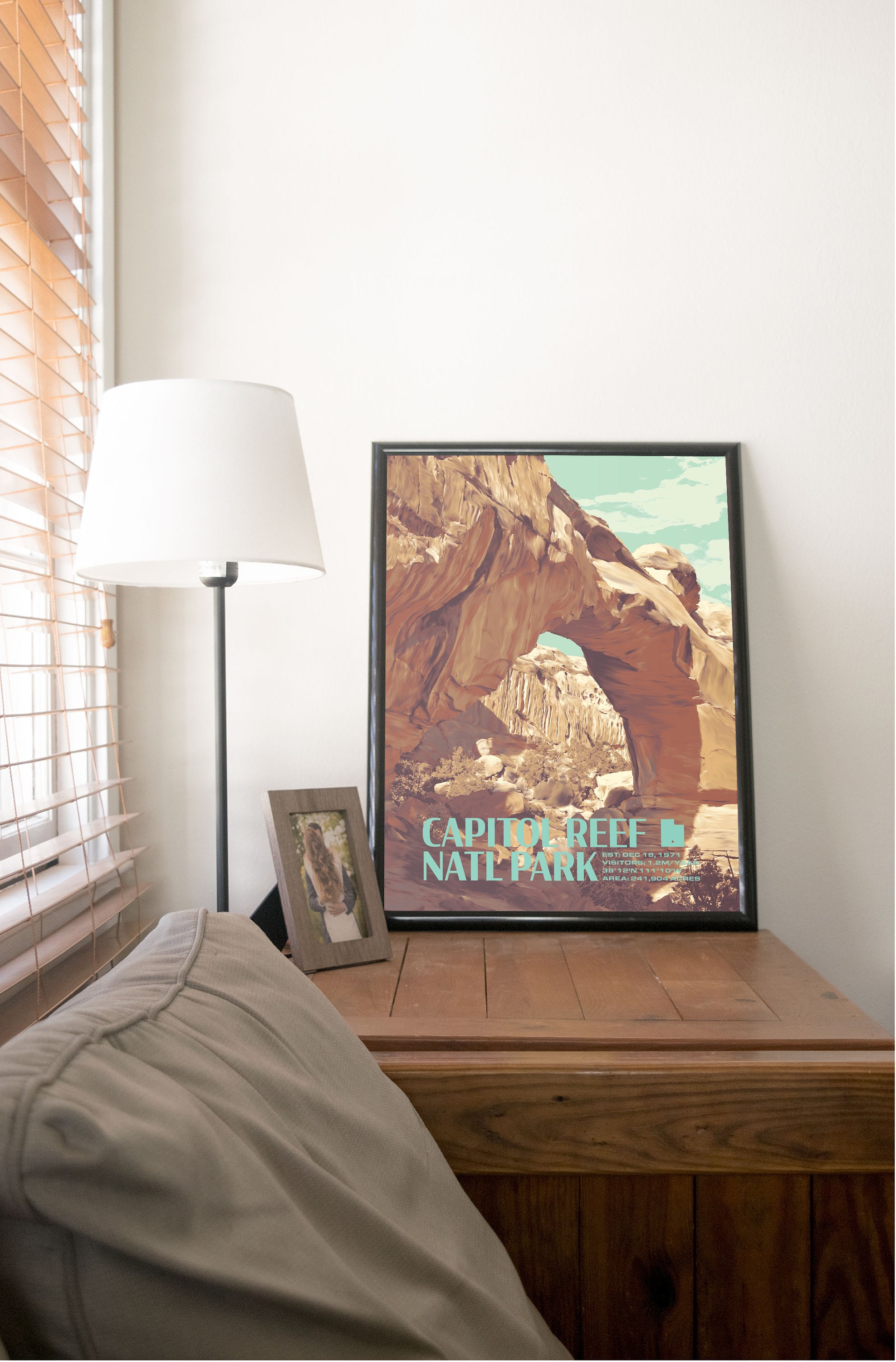 Capitol Reef National Park Poster 11x17 | Etsy