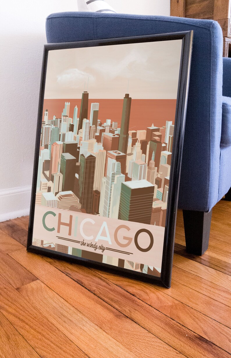 Chicago Illinois Poster