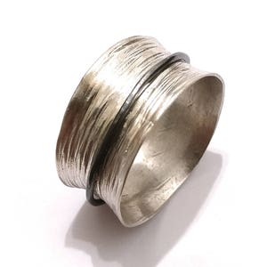 Anillo plata spinner
