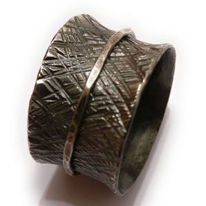 Anillo plata spinner