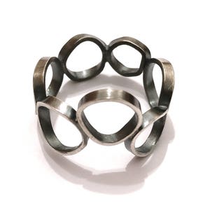 Anillo plata vieja 'Fita'