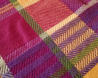 Hand Woven Organic Cotton Tea Towel/ Baker's Cloth