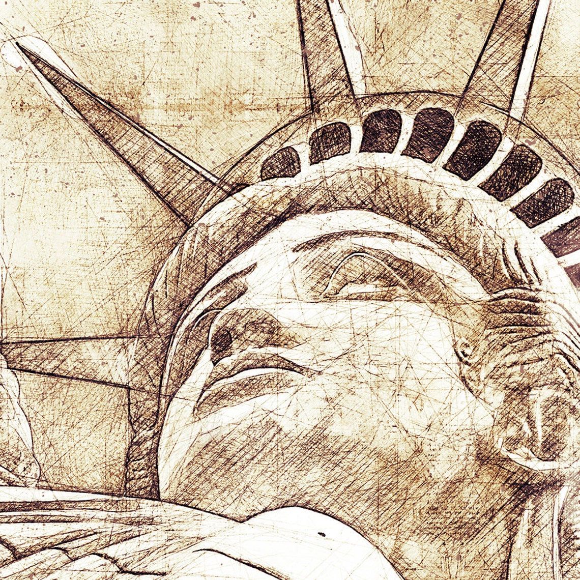 New York Art, Wall Decor, Printable Poster, Art Print, Vintage Art