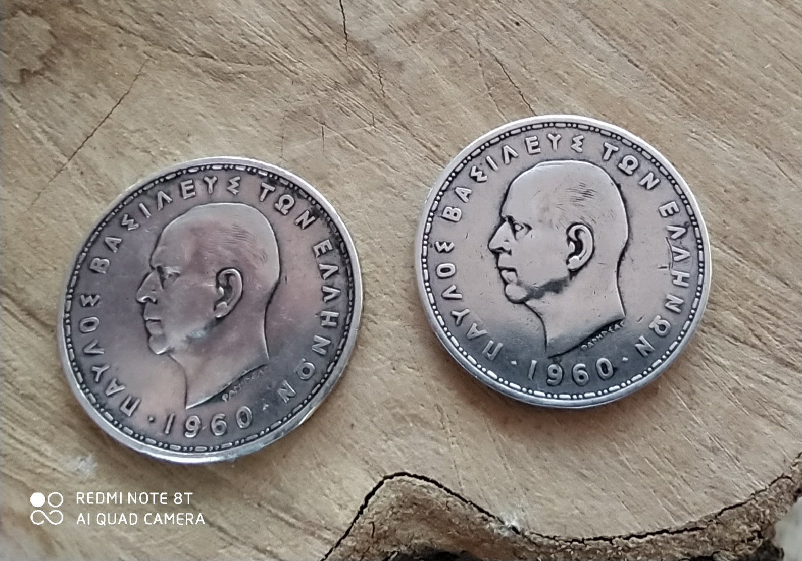 Vintage sterling silver coins 2pcs. Etsy