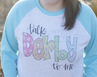 Habla Derby para mí / / KY Derby Tee / / Derby Tshirt / / Mint Julep / / Horse Racing Derby tee / / Kentucky Derby