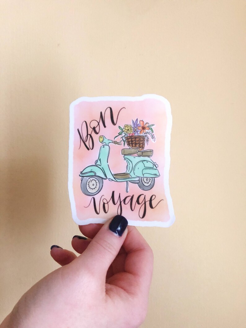 Travel Quote Decal / / Modern Sticker / / Laptop Sticker / / Etsy