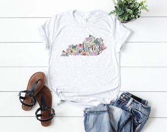 Kentucky Floral Tee