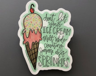 Ice Cream Sticker