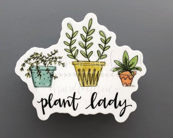 Plant Lady Sticker