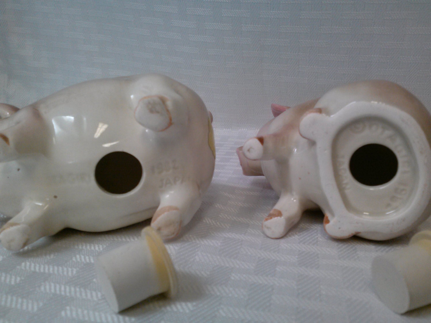 OTAGIRI Pig Salt and Pepper Shakers 1982 Japan Etsy