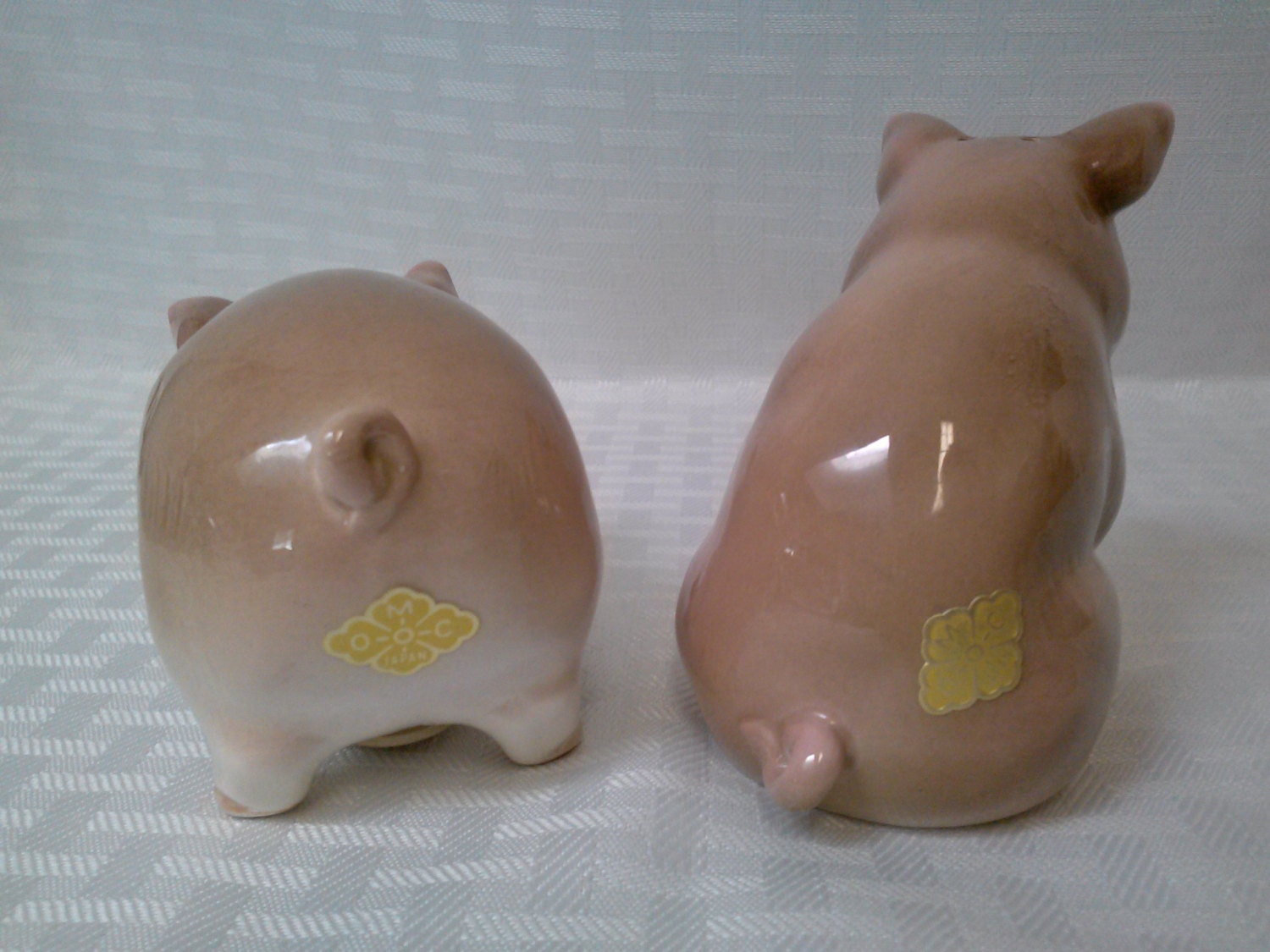 OTAGIRI Pig Salt and Pepper Shakers 1982 Japan Etsy