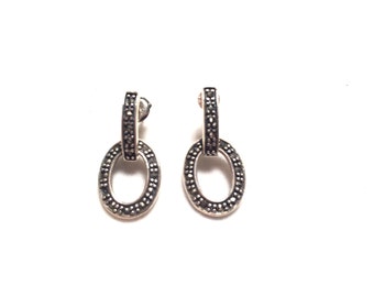 925 sterling silver hook earrings
