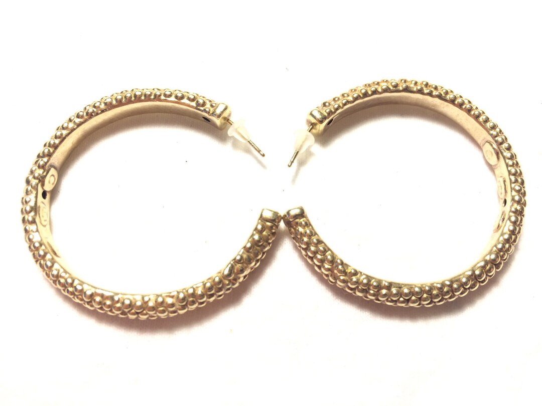 925 Sterling Silver Hoop Earrings Etsy