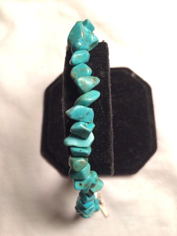 925 sterling silver turquoise  and with Chinese s… - image 3