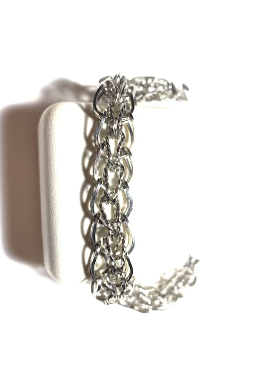 Lang 925 sterling silver chain bracelet (B285)