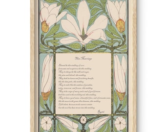 Rumi Poem Art Print: Marriage - Poetry Art