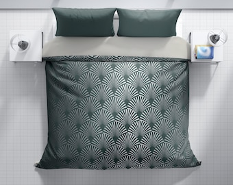 Art Deco Bedding Etsy