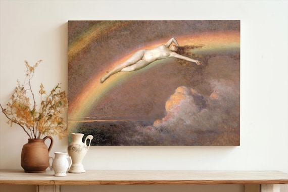 Henry Mosler Rainbow Art Print – Fine Art Paper Wall Décor