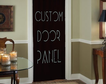 Custom Curtain Door Panel Curtains Personalized Design Bohemian Art
