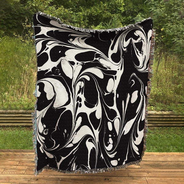 Black and White Tapestry Etsy