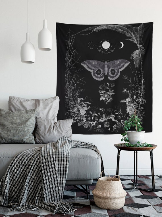 Grey and purple tapestry hotsell
