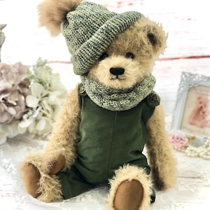 &quot;Großer Künstler Mohair Bär - &quot;&quot;Ernest&quot;&quot; - NEUES DESIGN - auf Bestellung gefertigt.&quot;