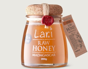 All Natural Organic HONEY, 100% Pure, Raw & Unfiltered, Premium Quality Goods, Tropical letchi honey, Madagascar, Gift, lychee, litchi