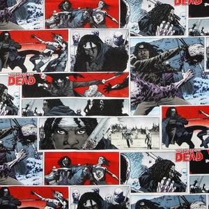 The Walking Dead Fabric by the Yard - 2014 Springs Creative CP52100 Retired Rare Hard To Find