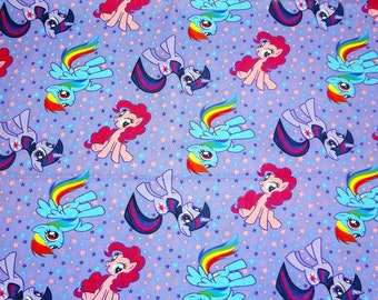 My Little Pony Fabric by the Yard - 2014 Springs Creative CP47002 Retired Rare Hard To Find