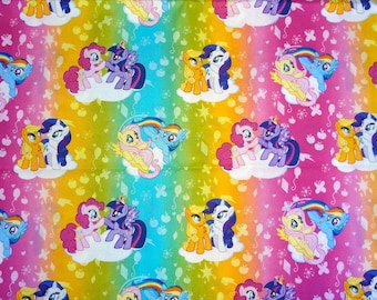 My Little Pony Fabric by the Yard - 2014 Springs Creative CP52704 Retired Rare Hard To Find