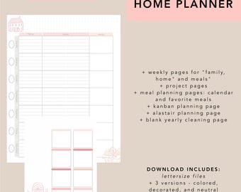 Printable Home Planner