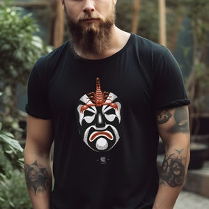 5 Deadly Venoms Scorpion, Graphic tee, 80s, Martial Arts, Kungfu shirt, Vintage, Asian cinema, Cult film, Gift for film fans, Black, White