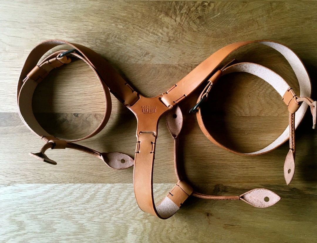 Handmade Leather Suspender Everyday Wear Suspenderswedding Etsy