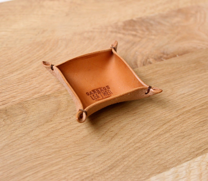 Leather Handmade Tray For Jewlery Etsy
